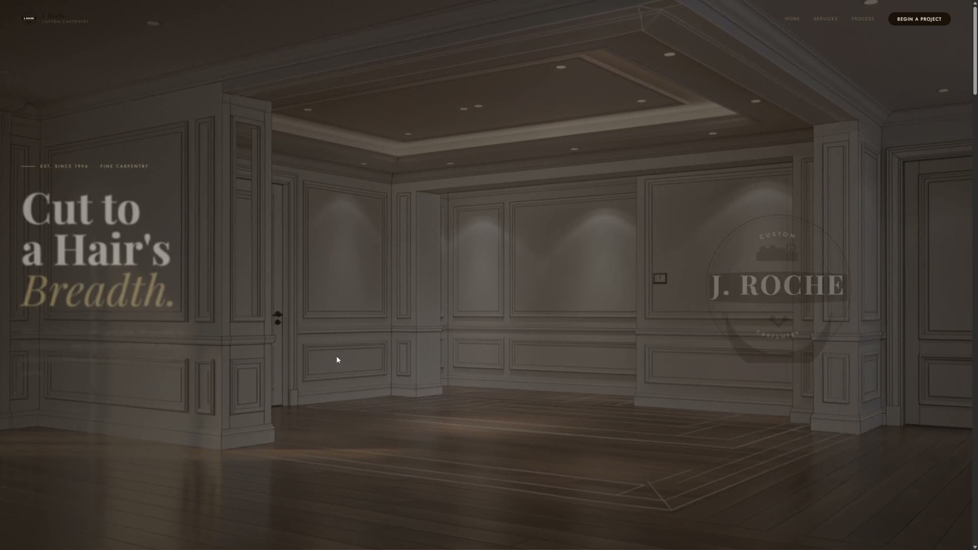J. Roche custom carpentry website
